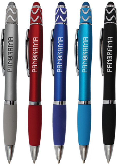 Halcyon® Silhouette Spin Top Pen with Stylus