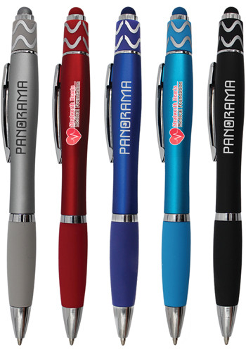 Halcyon® Silhouette Spin Top Pen with Stylus