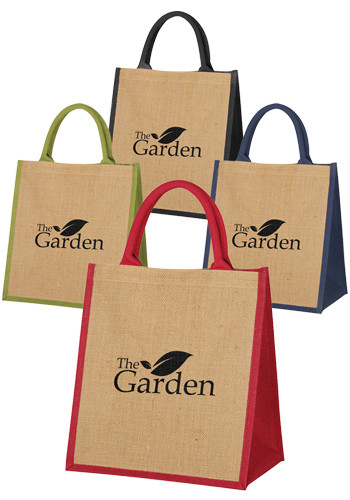 12 x 13 Escape Jute Tote Bag