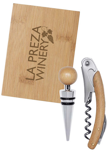 Bamboo Wine Tool Set