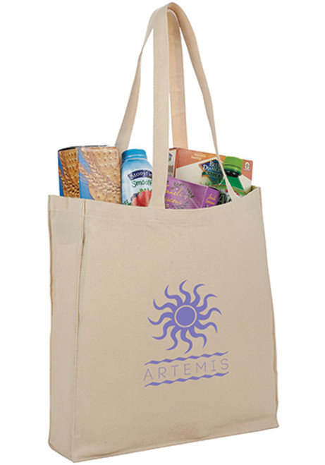 Odessa 8 oz Cotton Canvas Tote Bag