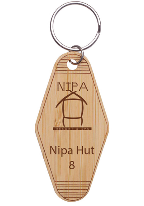 Bamboo Hotel Keytag Bamboo Hotel Keytag