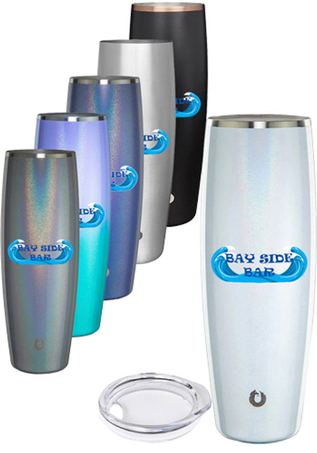 Snowfox® 24 oz Beer Glass with Lid