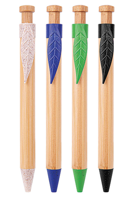 The Camden Retractable Eco-Friendly Bamboo Pen