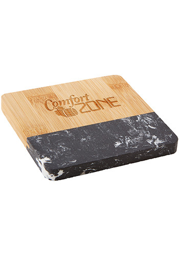 Bamboo and Marble Coaster