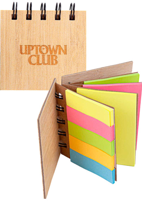 Mini Bamboo Sticky Note Set Mini Bamboo Sticky Note Set