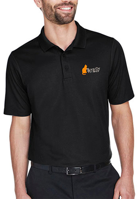 Devon & Jones CrownLux Performance Men's Plaited Polo