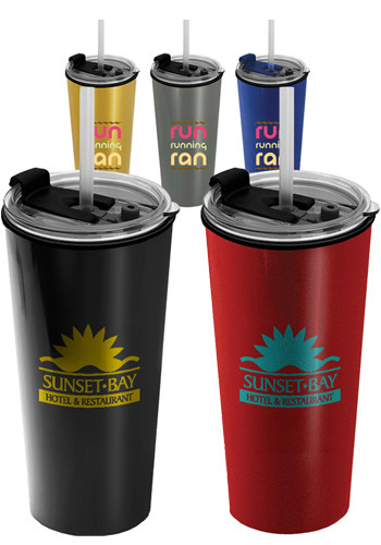 18 oz The Explorer Metallic Travel Tumbler