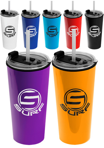 18 oz The Roadmaster Travel Tumbler with 2-in-1 Lid