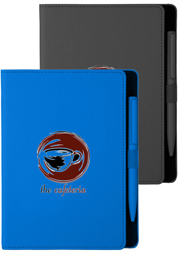 Soft Touch Notebook with Pen