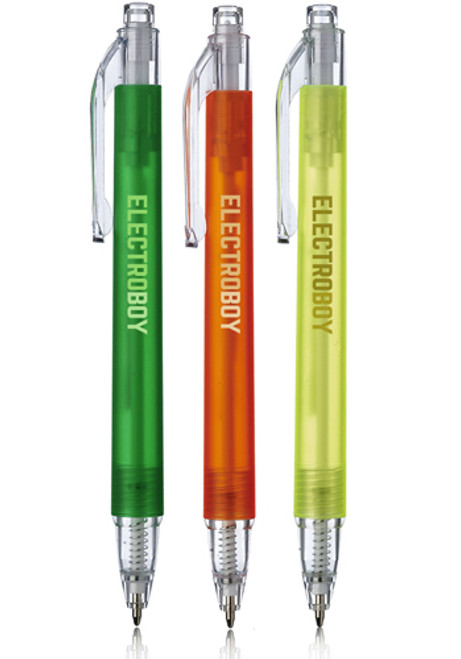 Pompano Translucent Plastic Pens