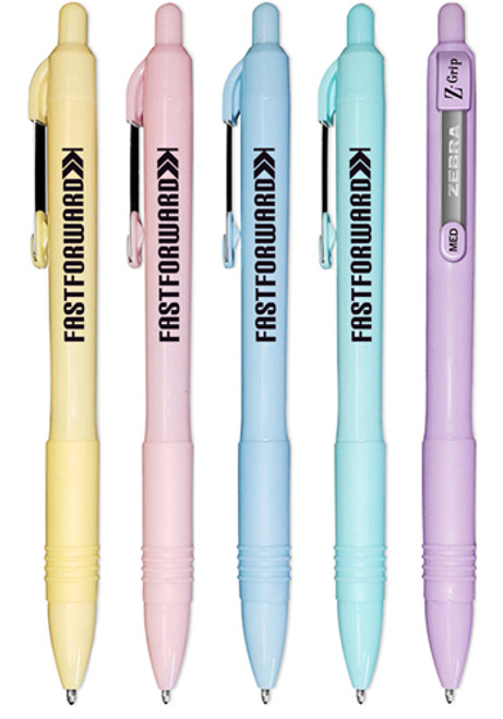 Zebra Z-Grip Pastel Ball Point Pen