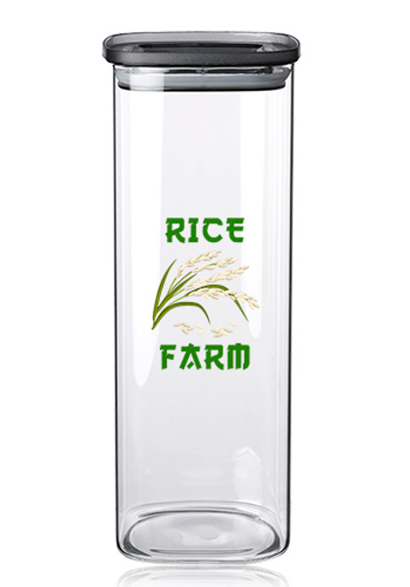 Meridian 71 oz.Glass Storage Jars