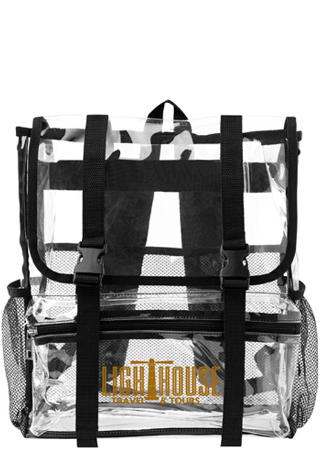 Clear Buckle Backpack