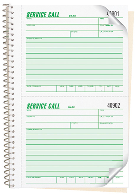 Phone Message Service Call Book