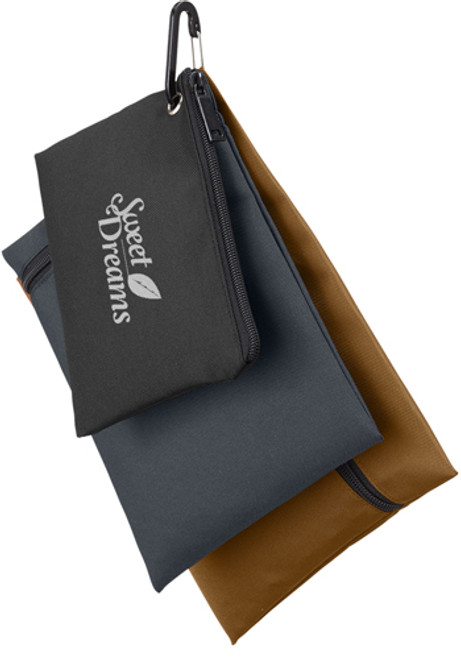 Harriton Eco-Friendly Triple Pouch Set