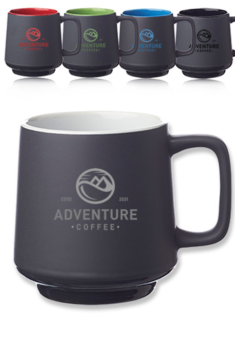 12 oz. Stackable Ceramic Mug
