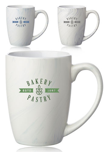 10 oz. Marble Glaze Ceramic Mugs