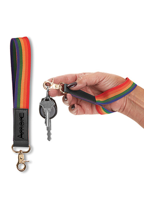 B.Free Wrist Strap and Keychain