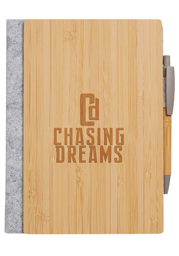 Econscious Grove Bamboo Notebook and Pen