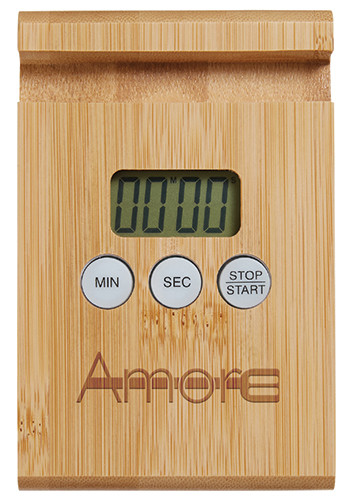 H&T Bamboo Timer and Stand