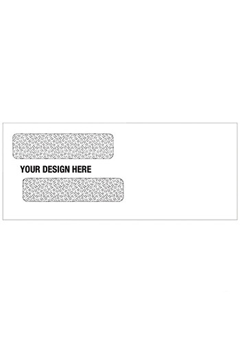 Double Window Confidential Envelope
