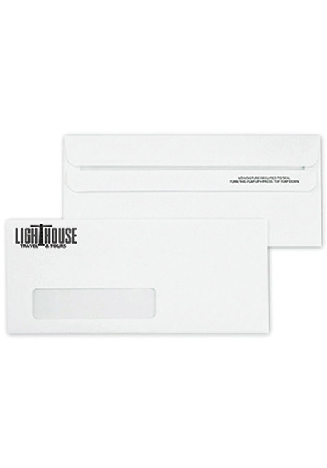 Single Window Envelope with Self Seal Flaps Single Window Envelope with Self Seal Flaps
