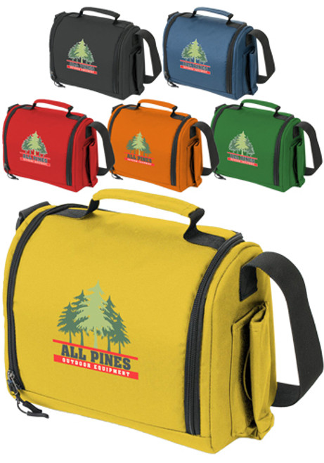Compact Leakproof 6-Can Insulated Cooler Bag
