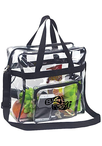 Stadium Approved Clear Shoulder Handbag