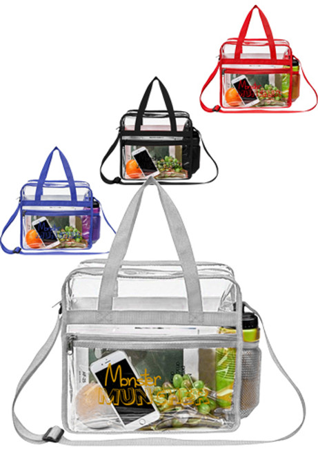 Large Clear Travel Shopping Tote Bag