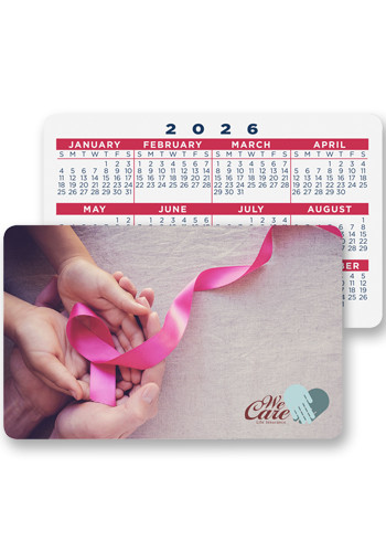 Plastic Wallet Calendar or Card