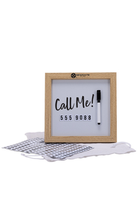 Magnetic Letter White Board with Wood Frame Magnetic Letter White Board with Wood Frame