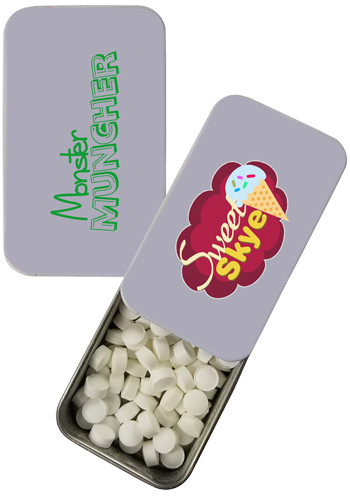 White Slyder Mint Tin