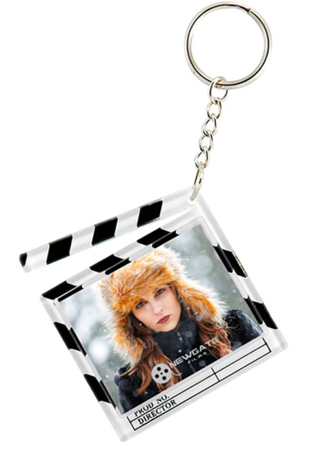 Clapboard Snap-in Keytag Clapboard Snap-in Keytag