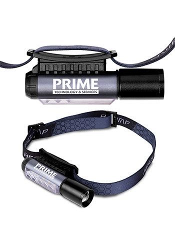LED and COD Headlamp Flashlight Combo