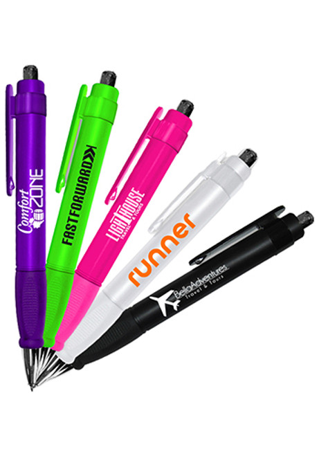 XL Jumbo Retractable Pen with Rubber Grip