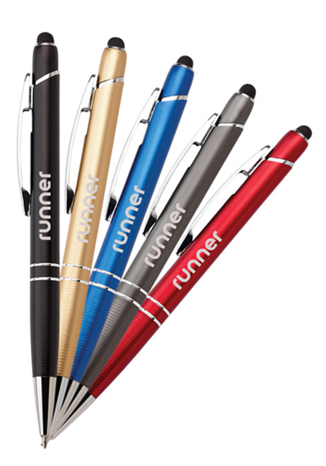 Glacio Ballpoint Pen with Stylus