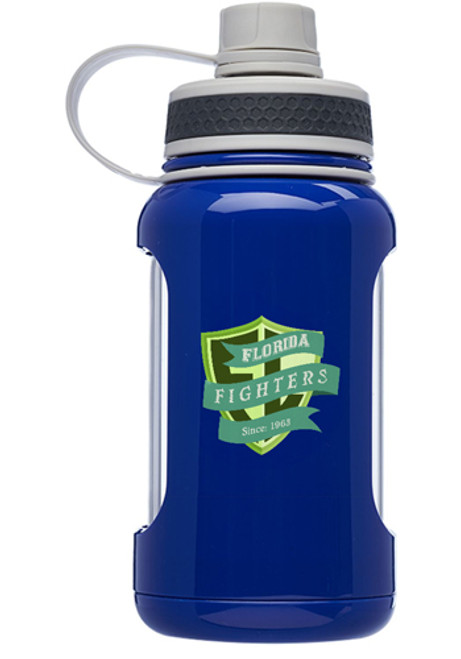 22 oz Glass Sports Water Bottle with Silicone Sleeve