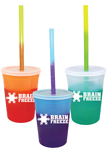 Mood™ 12 oz. Stadium Cup Straw Lid Set