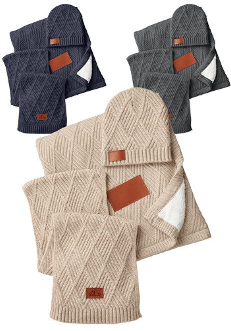 Leeman™ Trellis Knit Gift Set