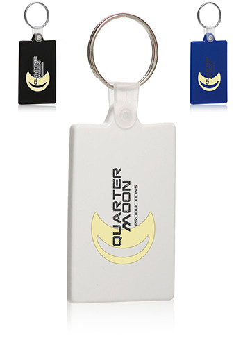 Rectangle Soft Keychains