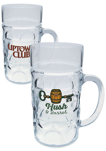 1 Liter German Plastic Beer Mugs