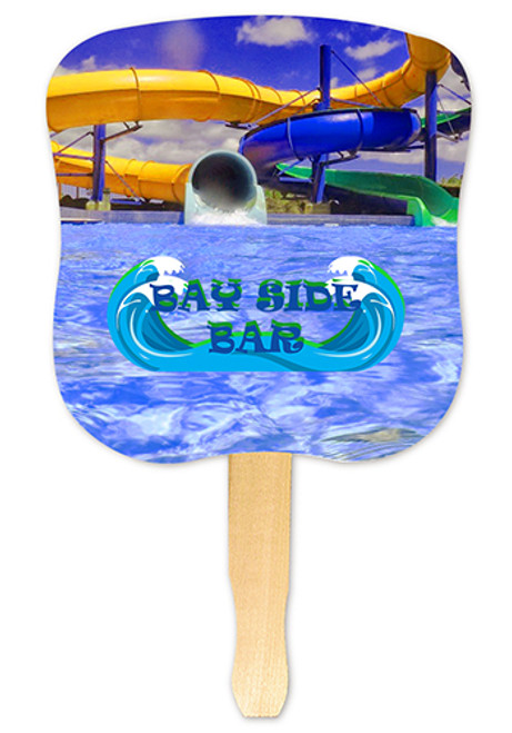 Hourglass Shape Hand Fans