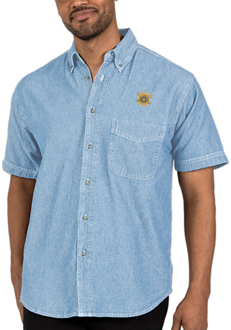 Blue Generation Men’s Short Sleeve Premium Denim Shirts