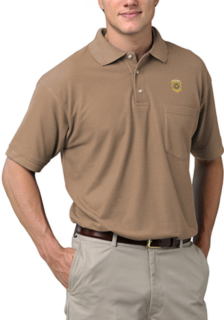 Blue Generation Adult Short Sleeve Superblend Pocket Polo Shirts