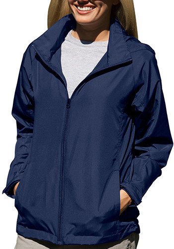 Women's Lightweight Full-Zip Hooded Jackets