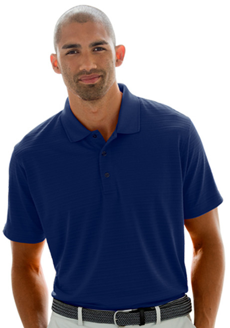 Vansport Men's Textured Stripe Polo Shirts