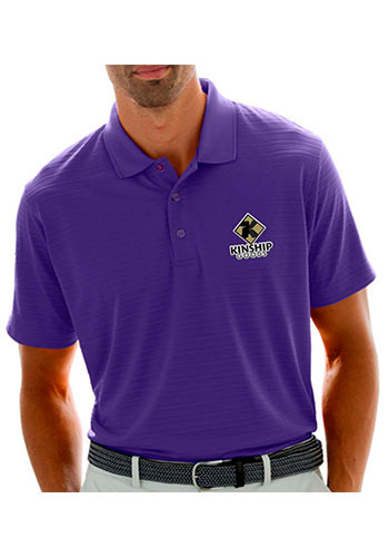 Vansport Men's Textured Stripe Polo Shirts