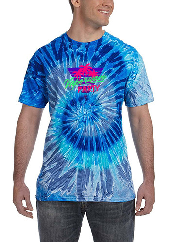 Adult 5.4 oz Cotton Tie Dye T-Shirts