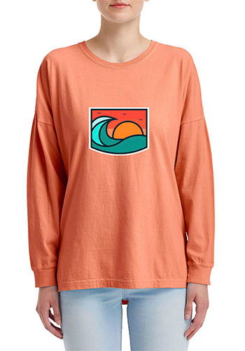 Comfort Colors Adult Oversized Long Sleeve Tees